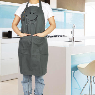 

Greensen Adjustable Neck Strap Apron Kitchen Apron Cotton Apron Cooking Aprons with Front Pocket