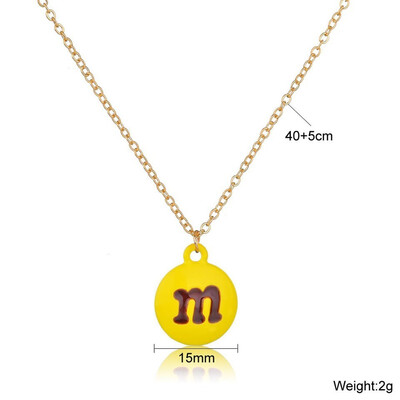 

2018 New Lettering  Pendant Necklace For Women Fashion Jewelry Necklace Gifts Trendy Jewelry Cute Romantic Wedding Jewelry