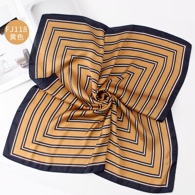

New European&American style professional silk satin small square scarf small silk spring&autumn women scarf scarf wholesale FJ118