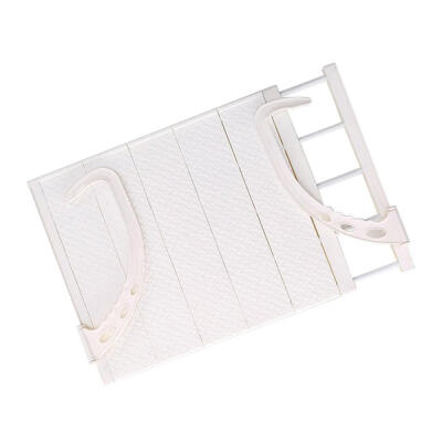 

Clothes Folding Drying Rack Towel Holding Rack ABS Storage Hangers Hooks Multifunctional Window Balcony Rack