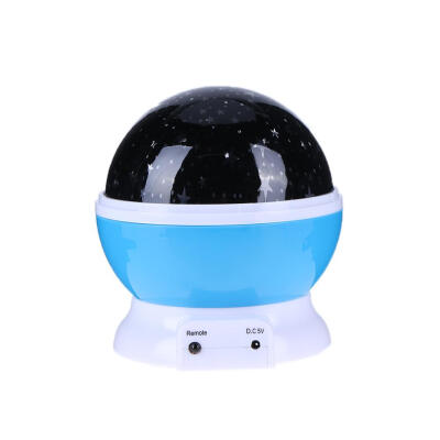 

New Star Moon Sky Rotation Night Light Remote Control Projector Light