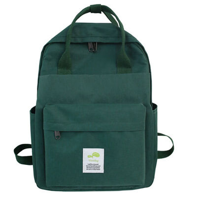 

Ins wind bag girl Korean version of college student backpack high school Mori is a sense of the campuss hundred-set double-should