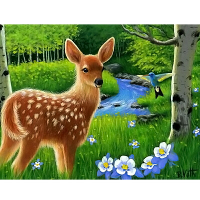

Round Diamond Rhinestones 5D DIY Diamond Painting for Home Wall Decor