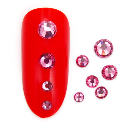 

Toponeto Mixed Round Thin Nail Art Glitter Paillette Nail TipGel Polish Decoration