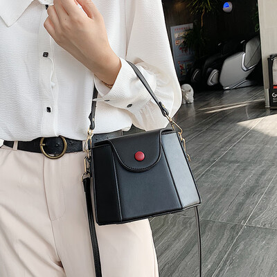 

Popular bags handbags 2019 new foreign gas bucket bag fashion handbags high-quality wild ins messenger bag