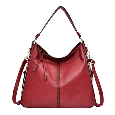 

Fashion Women Solid Color Faux Leather Handbag Crossbody Shoulder Messenger Bag