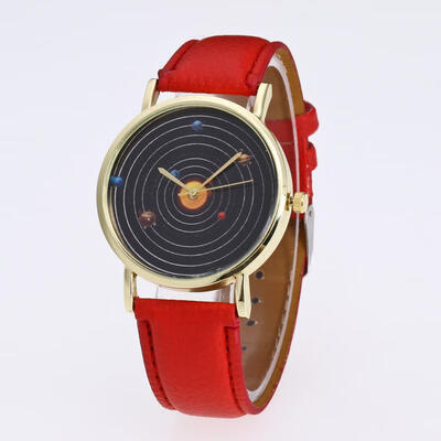 

Creative Design Solar System Watch Fashion Women Quartz Watches Casual Ladies Leather Wrist Watch Relogio Feminino Gift