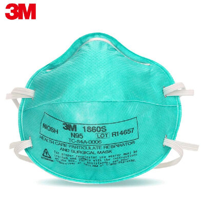 

3M 1860 Medical Masks Antiviral Saliva Influenza Particulate Respirator 20 Pieces for Adults Men Women