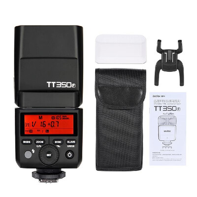 

Godox Thinklite TT350F Mini 24G Wireless TTL Camera Flash Master & Slave Speedlite 18000s HSS GN36 for FUJIFILM X-Pro2 X-T20 X-T