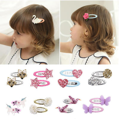 

Hair Clips Cartoon Barrettes Accessories Baby Baby Girl 1 Pair