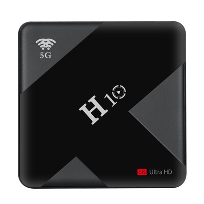 

H10 Smart TV Box Allwinner H6 Android 90 24G 5G WiFi USB30 6K HDR H265