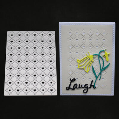 

Toponeto New Flower Heart Metal Cutting Dies Stencils DIY Scrapbooking Album Paper Card