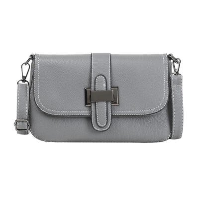 

Solid Color Shoulder Small Messenger Handbags Women Leather Crossbody Bags