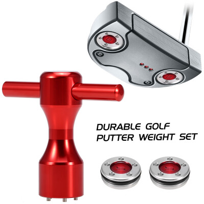 

2 Pcs Golf Weights with Golf Wrench 5 Pin Weights Wrench Tool Golf Accessories