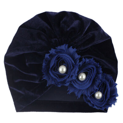 

Newborn Holiday Baby Infant Girl Bowknot Turban Hospital Cap Beanie Hat Headwear