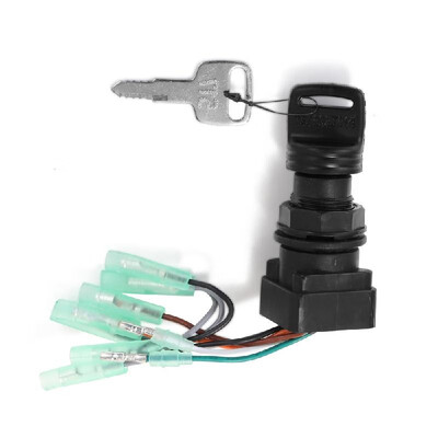 

Motor Ignition Key Switch Assembly for Suzuki Outboard Control Box Metal Ignition Switch Key