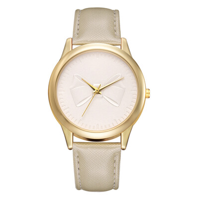 

Womens Watch Cute Bow Student Watch Simple Style Fashion Lady Gift Quartz Watch