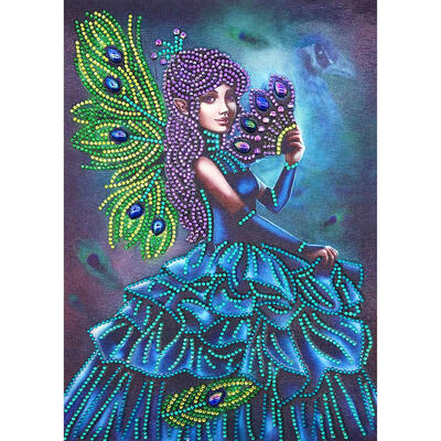 

5D DIY Special Shaped Diamond Painting Girl Cross Stitch Mosaic Craft Kits