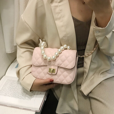 

Net red pouch handbag 2019 new Messenger bag wild ins fashion handbag small fragrance rhombic chain bag