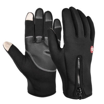

Winter Cycling Gloves Thermal Full Finger Windproof Touch Screen for Phone