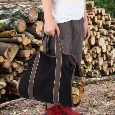 

Greensen Large Capacity Oxford Cloth Fire Wood Carrier Storage Package Bag