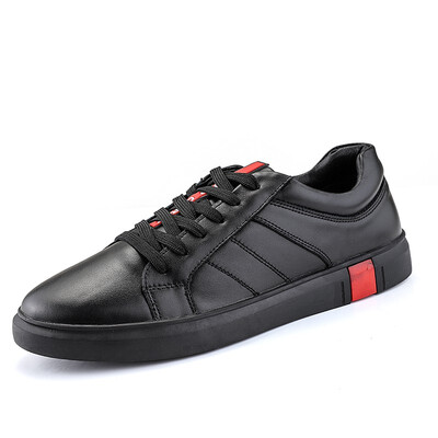

2018 spring new leather large size small size shoes breathable tide sports shoes