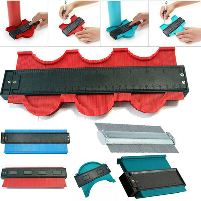 

10" Shape Contour Duplicator Profile Gauge Tiling Laminate Tile Edge Shape