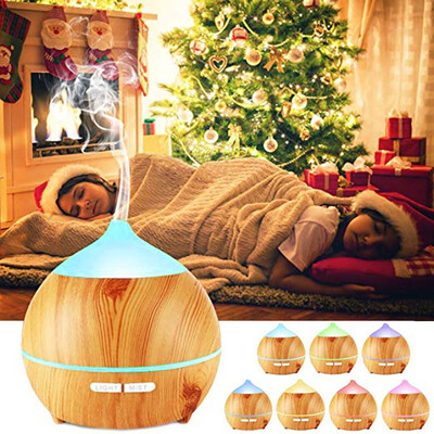 

Siaonvr 250 ml Wood Grain Aromatherapy Diffuser Humidifier Oil Diffuser New