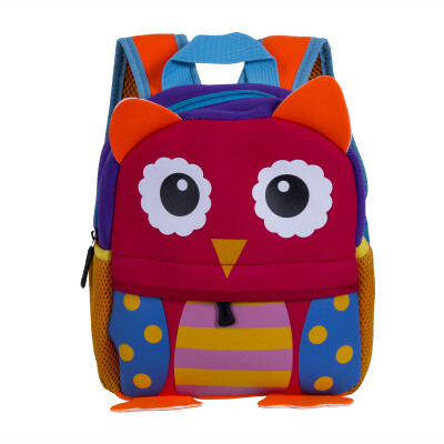

2018 New Style Casual Cute Kid Toddler School Bags Colorful Kindergarten Schoolbag 3D Cartoon Animal Bag