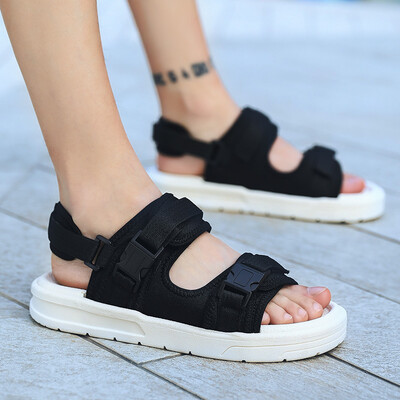 

Mens sandals&slippers in summer mens fashion beach dual-purpose anti-slip word drag outside to wear summer Vietnamese sandal