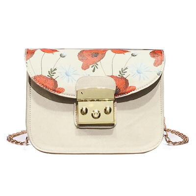 

Women Mini Shoulder Bag Print Square Casual Crossbody Fashion Chain Bags
