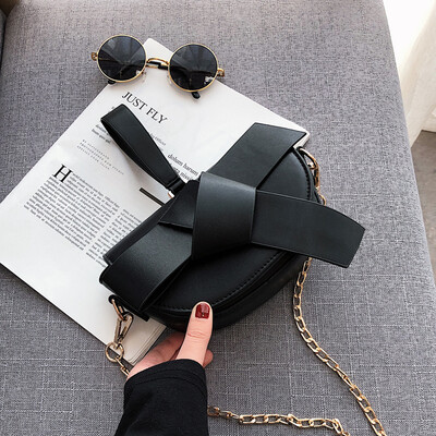 

Net red niche handbags Ocean bow fairy chain bag handbags new 2019ins super fire Messenger bag