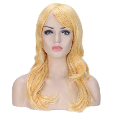 

23 Inch Synthetic Long Wavy Full Hair Wigs Cosplay Costume Party Heat-Resistant Wigs For Women Men