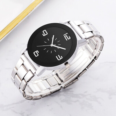 

〖Follure〗Casual Fashion Monochrome Simple Digital Steel Strap Strap Ladies Watch