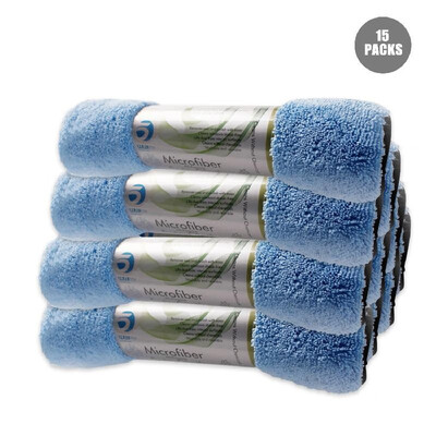 

15Pcs Car Cleaning Towels Water Absorbent Fast Drying Wash Rag Towel Cleaning Cloths Multipurpose Household Automotive Cleaning Di