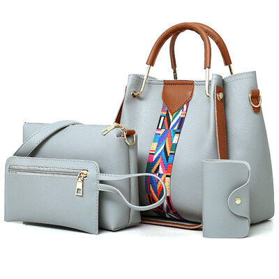 

Bags for Women 2019 Fashion Girls Ribbon Patchwork PU Leather Simple Bag Casual Shoulder Handbags Mobile bolso mujer