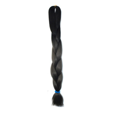

Gobestart Individual Braid Wigs Big Braids Color Gradient Small Black Dirty Pigtail