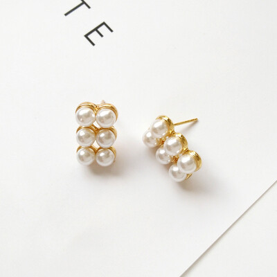 

2019 latest design brand five-pointed star minimalist earrings temperament trend fashion gifts Korean earrings for women