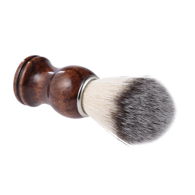 

Beard Shaving Brush Shaving Dusting Tool Men Wooden Handle Nylon Hair Shaving Razor Cleaning Tool Facial Beard Cleaning Shave Tool