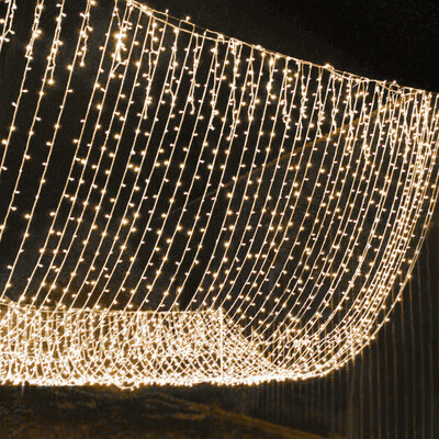 

FOOJO LED hanging lights small lights flashing lights lights birthday birthday decoration Christmas day Spring Festival party outdoor room decoration light string 6 m 40 lights full of stars warm color battery
