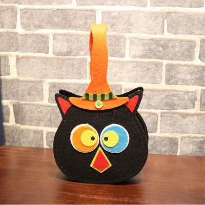 

Toponeto Halloween Cute DIY Nonwovens Candy Bag Package Children Party Storage Sugar