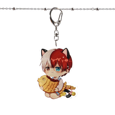 

Fat Bear Anime My Hero Academia Acrylic Keyring Keychain Bag Phone Decor