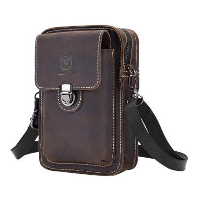 

BULLCAPTAIN Casual Men Waist Pack Phone Pouch Bags Shoulder Messenger Bag