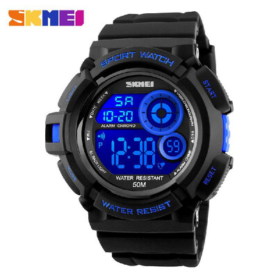 

SKMEI Fashion Multi-function 50M Water-Proof Men Women Sports Watch Backlight Dual Time Unisex Electronic Outdoor Casual Wristwatc
