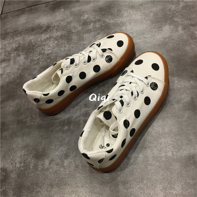 

2019 summer new trendy shoes student hundred canvas shoes women Korean board shoes ulzzang