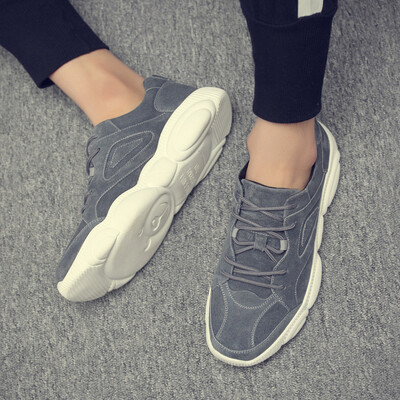 

Mens shoes summer 2019 new leather breathable casual shoes ins super fire shoes trend small white shoes mens shoes