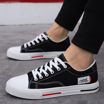 

Harajuku mens shoes summer new canvas shoes student casual shoes Korean fashion shoes Joker youth shoes