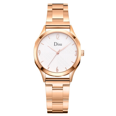 

Disu Watch Women luxury Fashion Simple Casual quartz watches Stainless Steel Reloj Mujer sport Ladies elegant wrist watch girl