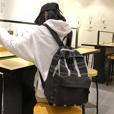 

Shoulder Baggage Girls 2018 Old Girl Baggage Middle School Students Korean Big Baitao Japanese Version of INS