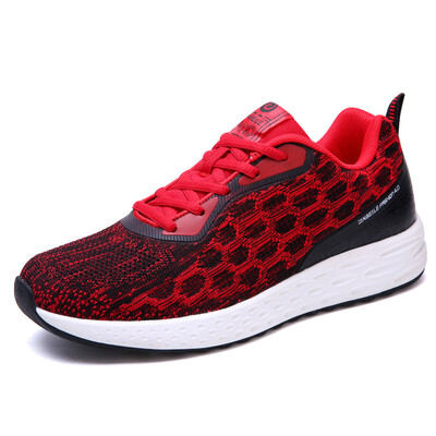 

Trend mens shoes fly woven lightweight running shoes sports shoes casual shoes tide shoes